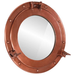 vidaXLÃÂ Porthole MirrorÃÂ Wall Hanging Home Chic DecorativeÃÂ Aluminium and Glass