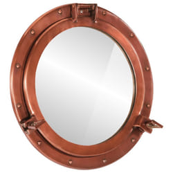vidaXLÃÂ Porthole MirrorÃÂ Wall Hanging Home Chic DecorativeÃÂ Aluminium and Glass