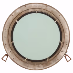 vidaXLÃÂ Porthole MirrorÃÂ Wall Hanging Home Chic DecorativeÃÂ Aluminium and Glass