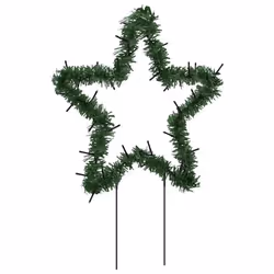 vidaXL Christmas Light Decorations Stake Light with Spikes 3 pcs Star 50 LEDs - Additional view 7