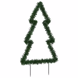 vidaXL Christmas Light Decoration Xmas Stake Light with Spikes Tree 80 LEDs - Additional view 6