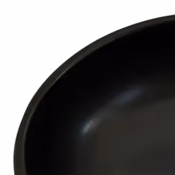 vidaXL Countertop Basin Bathroom Sink Wash Basin Vessel Sink Round Ceramic - brown and black - Additional view 4