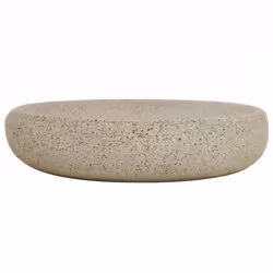 vidaXL Countertop Basin Bathroom Sink Wash Basin Vessel Sink Oval Ceramic - sand, 59 x 40 x 15 cm - Additional view 2