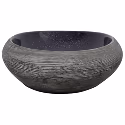 vidaXL Countertop Basin Bathroom Sink Wash Basin Vessel Sink Oval Ceramic - purple, 59 x 40 x 14 cm - Additional view 4