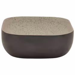 vidaXL Countertop Basin Bathroom Sink Wash Basin Vessel Sink Oval Ceramic - grey and black, 48 x 37.5 x 13.5 cm - Additional view 4