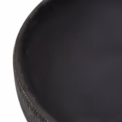 vidaXL Countertop Basin Bathroom Sink Wash Basin Vessel Sink Oval Ceramic - grey and brown, 59 x 40 x 14 cm - Additional view 6