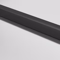 vidaXL Interior Door Slim Sliding Door Black Tempered Glass and Aluminium - Additional view 5