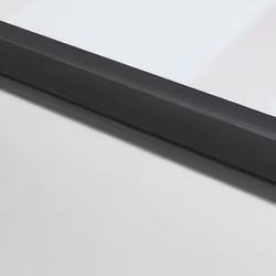 vidaXL Interior Door Slim Sliding Door Black Tempered Glass and Aluminium - Additional view 5