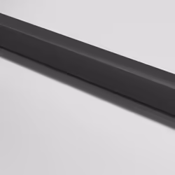 vidaXL Interior Door Slim Sliding Door Black Tempered Glass and Aluminium - Additional view 5
