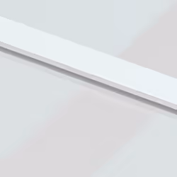 vidaXL Sliding Door Interior Barn Door White Tempered Glass and Aluminium - Additional view 5