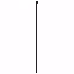 vidaXL Sliding Door Interior Barn Door Black Tempered Glass and Aluminium - Additional view 4