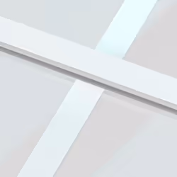 vidaXL Sliding Door Interior Barn Door White Tempered Glass and Aluminium - Additional view 5