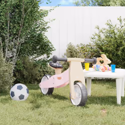 vidaXL Balance Bike for Children 2-in-1 Toddler Bike Kids Trikes Tricycle - pink