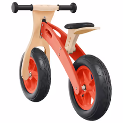 vidaXL Balance Bike for Children Toddler Bike Kids Tricycle with Air Tyres - red - Additional view 6