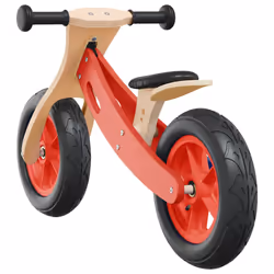 vidaXL Balance Bike for Children Toddler Bike Kids Tricycle with Air Tyres - red - Additional view 7