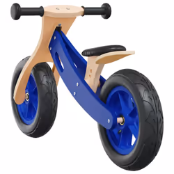 vidaXL Balance Bike for Children Toddler Bike Kids Tricycle with Air Tyres - blue - Additional view 7