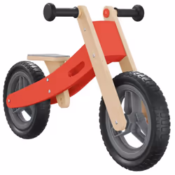 vidaXL Balance Bike for Children Toddler Bike Kids Trike Toddler Tricycle - red