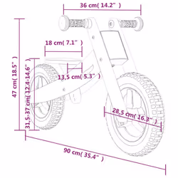 vidaXL Balance Bike for Children Toddler Bike Kids Trike Toddler Tricycle - pink