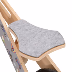 vidaXL Balance Bike for Children Toddler Bike Kids Trike Tricycle Grey Printed - grey - Additional view 7