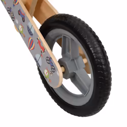vidaXL Balance Bike for Children Toddler Bike Kids Trike Tricycle Grey Printed - grey - Additional view 8