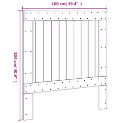 VidaXL 358391 headboard/footboard - Additional view 6