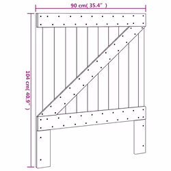 VidaXL 358398 headboard/footboard - Additional view 7