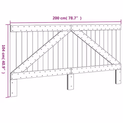 VidaXL 358402 headboard/footboard - Additional view 7