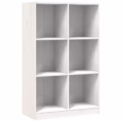 VidaXL 836142, White, Wood, Wood, Pinewood, 700 mm, 330 mm