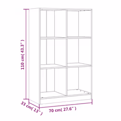 VidaXL 836142 living room bookcase - Additional view 8