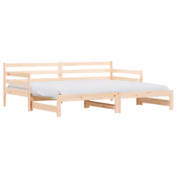 VidaXL 836147, Sofa bed, Pinewood, 2035 mm, 975 mm, 695 mm, 2.04 m