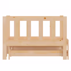 vidaXL Day Bed with Trundle Sofa Bed Daybed Couch 90x200 cm Solid Wood Pine - Additional view 7