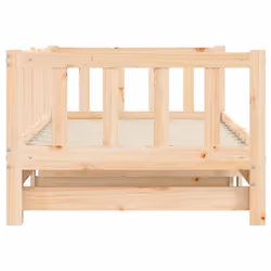 vidaXL Daybed with Trundle Sofa Bed Guest Bed Sleeper Sofa Solid Wood Pine - natural, 90 x 190 cm - Additional view 6