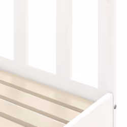vidaXL Daybed with Trundle Sofa Bed Guest Bed Sleeper Sofa Solid Wood Pine - white, 90 x 190 cm - Additional view 8