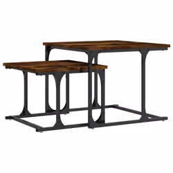 VidaXL 833370, Smoked oak