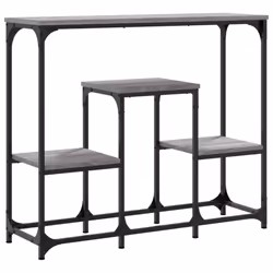 vidaXL Console Table End Table Hallway Stand Side Sofa Table Engineered Wood - grey sonoma - Additional view 5
