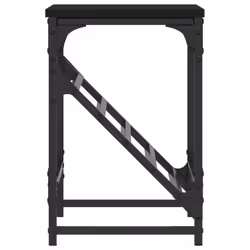 vidaXL Shoe Rack Shoe Cabinet Shoe Storage Unit Shelf Cupboard Engineered Wood - black, 60 x 30 x 45 cm - Additional view 4