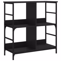 VidaXL 835244, Black, Steel, Wood, 785 mm, 330 mm, 820 mm