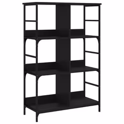 VidaXL 835254, Black, Steel, Wood, 785 mm, 330 mm, 1530 mm