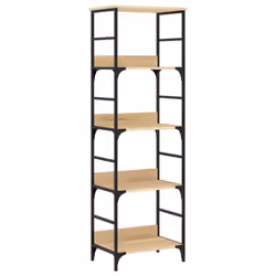VidaXL 835275, Oak, Steel, Wood, 500 mm, 330 mm, 1530 mm