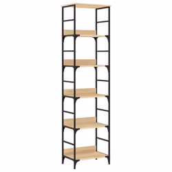 VidaXL 835280, Oak, Steel, Wood, 500 mm, 330 mm, 1885 mm