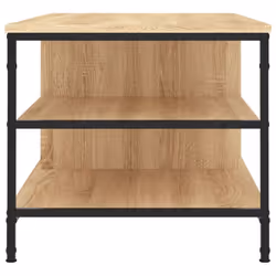 vidaXL Coffee Table Living Room Tea Side Table Sofa Table Engineered Wood - sonoma oak - Additional view 4