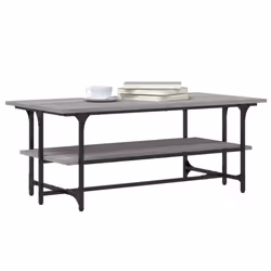 vidaXL Coffee Table Living Room Tea Side Table Sofa Table Engineered Wood - grey sonoma