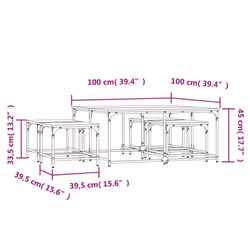 VidaXL 835335 coffee/side/end table - Additional view 8