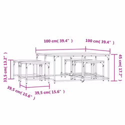 VidaXL 835336 coffee/side/end table - Additional view 8