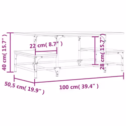 VidaXL 835377 coffee/side/end table - Additional view 8
