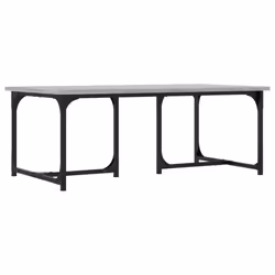 vidaXL Coffee Table Living Room Tea Side Table Sofa Table Engineered Wood - grey sonoma