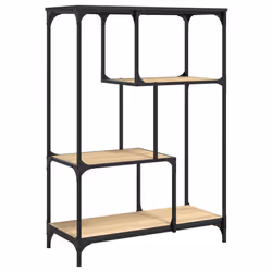 VidaXL 835405, Oak, Steel, Wood, 810 mm, 360 mm, 1150 mm