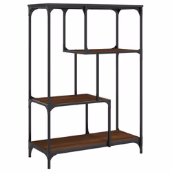 VidaXL 835408, Brown, Oak, Steel, Wood, 810 mm, 360 mm, 1150 mm
