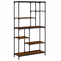 VidaXL 835411, Oak, Steel, Wood, 990 mm, 355 mm, 1760 mm