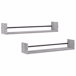 VidaXL 835442 shelve Wood, Steel Grey - Additional view 6